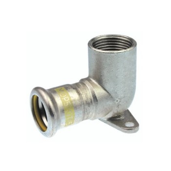 VH621155700000 XPress RVS Gas muurplaat 90° FF 15x