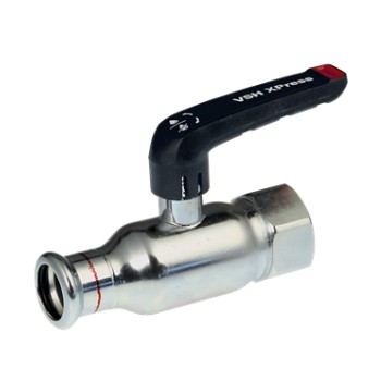 VSH XPress C-staal Kogelafsluiter (pers x bi.dr.)