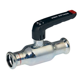 VSH XPress C-staal Kogelafsluiter (2x pers)