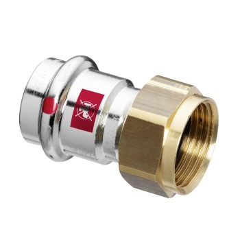 VN752613000 Viega staal / verzinkt Schroefkoppe