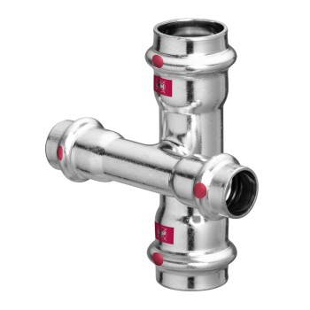 VN601157000 Viega Kruisstuk met Sc 18 x 15 staa