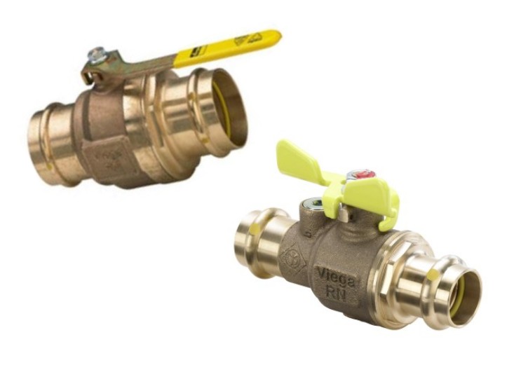 Viega Profipress Gas Afsluiter