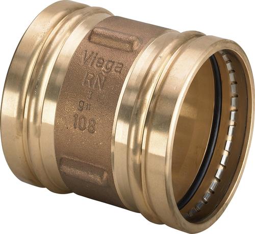 Profipress brons Rechte koppeling